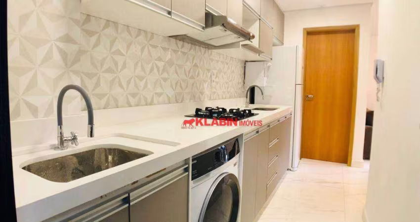 Apartamento com 1 dormitório para alugar, 38 m² por R$ 3.484,01/mês - Brooklin Paulista - São Paulo/SP