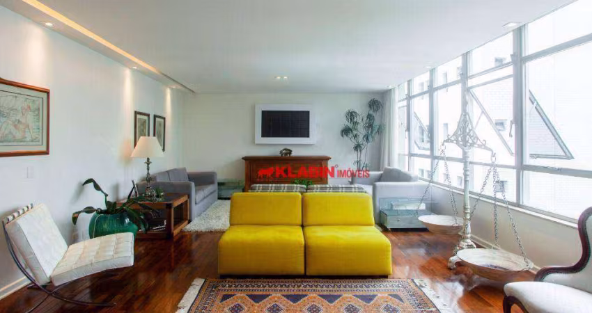Apartamento com 3 dormitórios à venda, 218 m² por R$ 3.500.000,00 - Jardim Paulista - São Paulo/SP