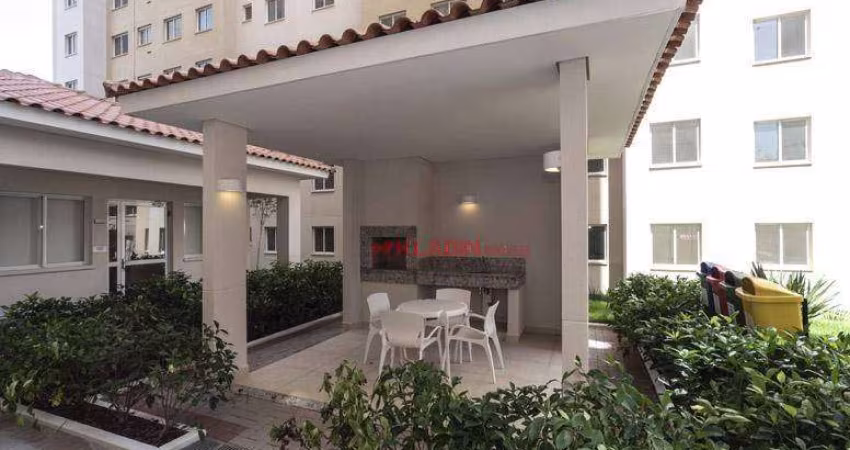 Apartamento com 2 dormitórios para alugar, 40 m² por R$ 2.343,00/mês - Cambuci - São Paulo/SP