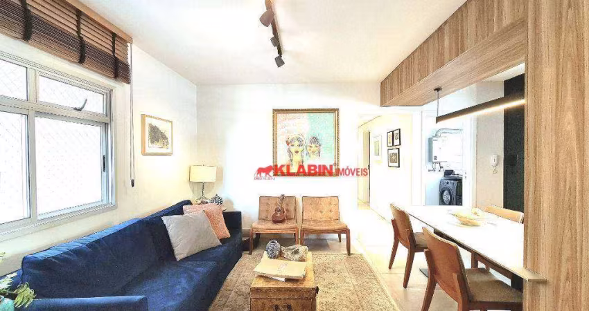 Apartamento com 2 dormitórios à venda, 82 m² por R$ 1.380.000,00 - Jardim Paulista - São Paulo/SP