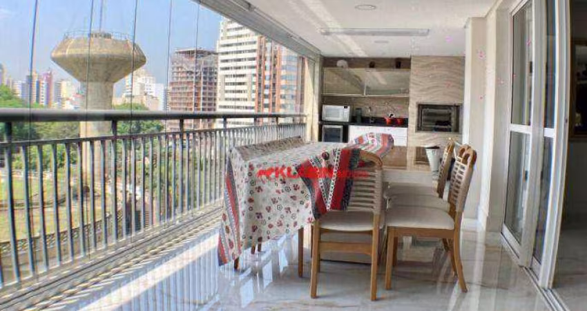Reformadíssimo e moderno apartamento com  3 suítes, 178 m², varanda gourmet - Vila Mariana - São Paulo/SP