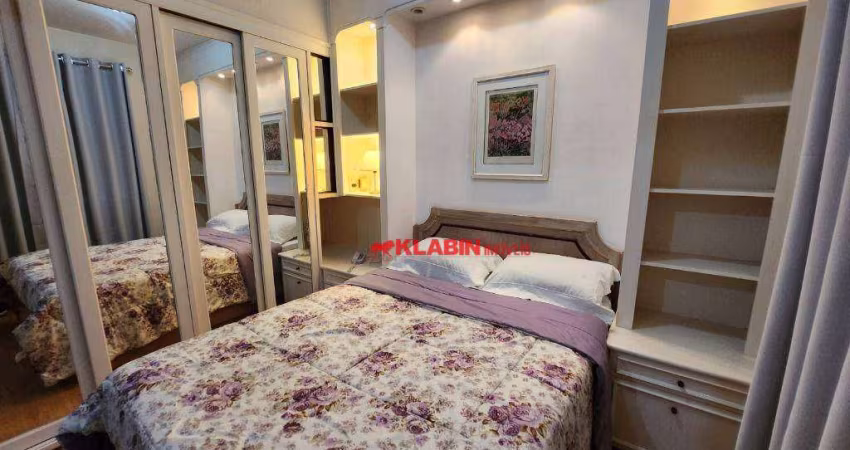 ** Flat Mobiliado com 32m² de Área Útil no Jardins em Excelente Localização - Piscina e Manobrista com Serviço de Camareira - Serviço 24 Horas **