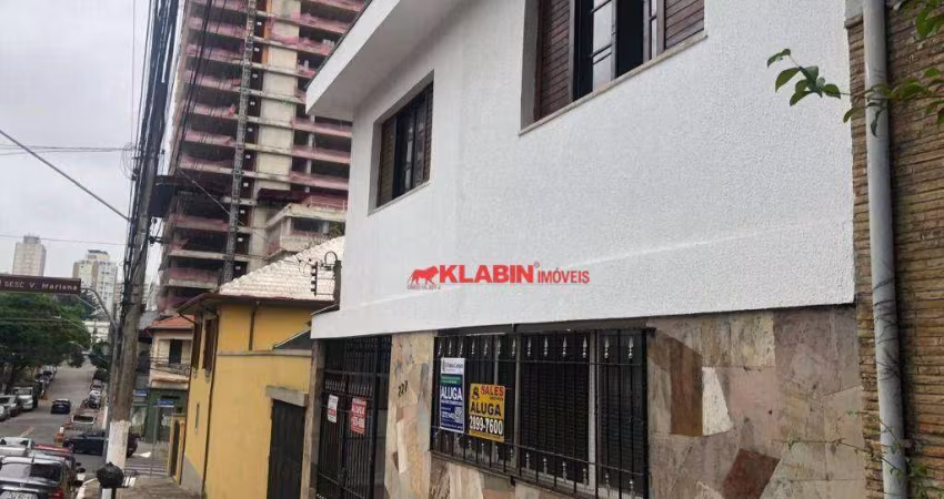Sobrado com 3 dormitórios para alugar, 150 m² por R$ 7.208,23/mês - Vila Mariana - São Paulo/SP