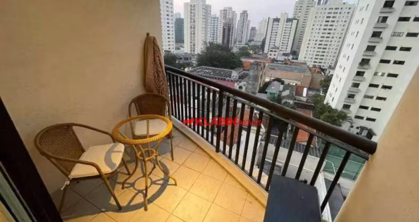 Flat, 37 m² - venda por R$ 390.000,00 ou aluguel por R$ 5.186,00/mês - Moema - São Paulo/SP