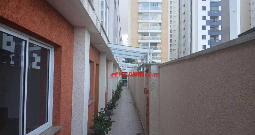 Sobrado em Condomínio fechado 55m² - 2 Dormitórios sendo 2 Suíte com 1 Vaga de Garagem - Ótima Localização!