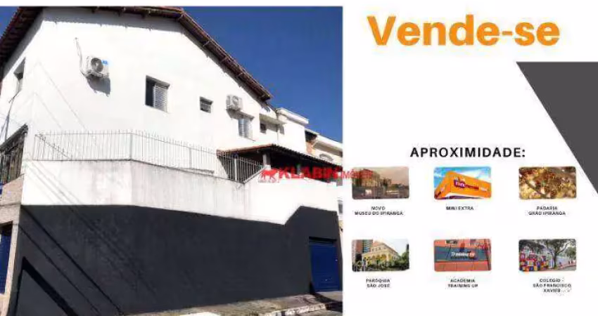 Sobrado com 3 dormitórios, 150 m² - venda por r$ 900.000,00 ou aluguel por r$ 6.920,88/mês - ipiranga - são paulo/sp