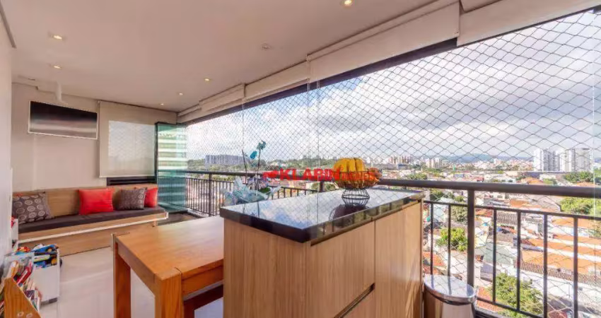 Apartamento com 3 dormitórios à venda, 92 m² por r$ 1.200.000,00 - vila anastácio - são paulo/sp