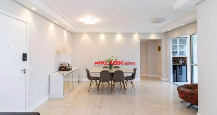 Apartamento com 3 dormitórios à venda, 128 m² por r$ 1.750.000,00 - vila anastácio - são paulo/sp