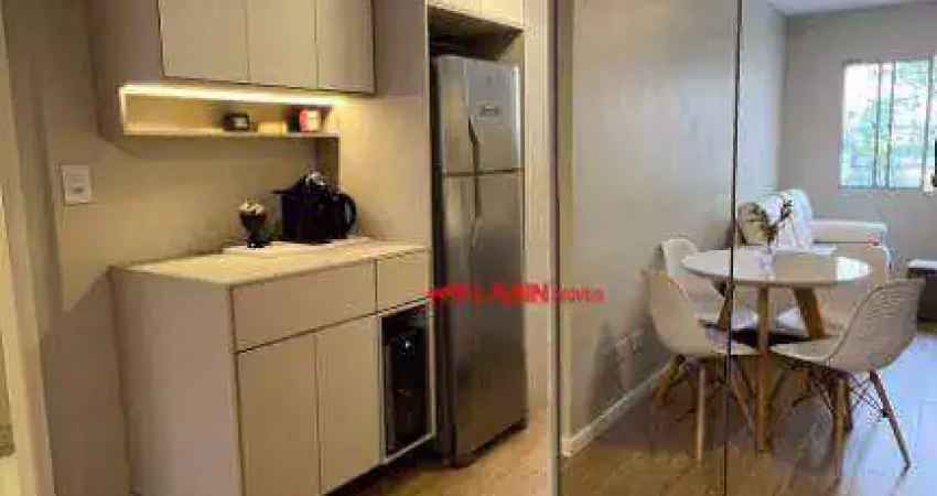 Apartamento totalmente reformado de 1 dormitório com 40m² de área útil e sem vaga - excelente localização na vila mariana à 300m de dois metrôs