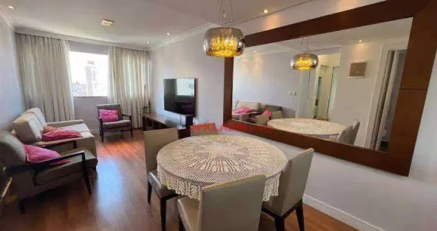 Lindo apartamento reformado com 69m² de área útil de 2 quartos sendo 1 suíte com 1 vaga de garagem - 300m do metrô vila mariana - r$ 640.000,00