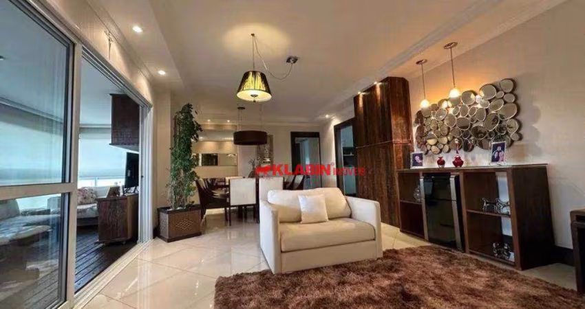 APARTAMENTO NO KLABIN, 133m², ANDAR ALTO, MOBILIADO,