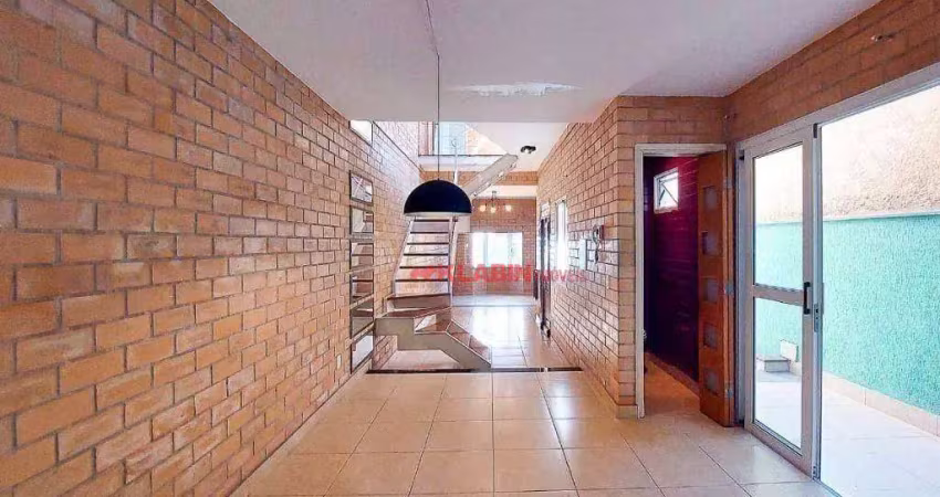 Sobrado com 3 dormitórios para alugar, 270 m² por r$ 8.624,00/mês - perdizes - são paulo/sp