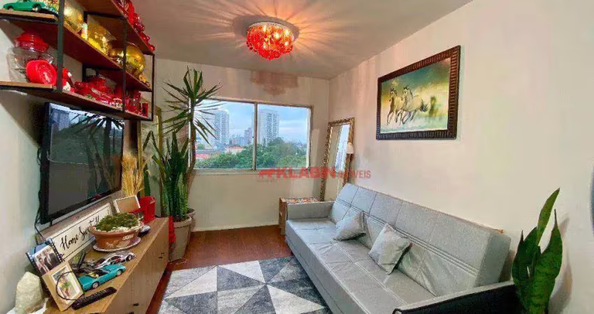 Apartamento com 1 dormitório à venda, 40 m² por r$ 349.997,00 - bosque da saúde - são paulo/sp