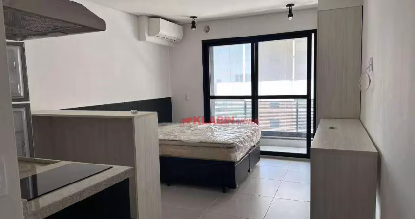 Studio mobiliado com 30m² de área útil em excelente localização na vila mariana - ótimo para investimento (permite airbnb) - sem vaga - 500m do metrô