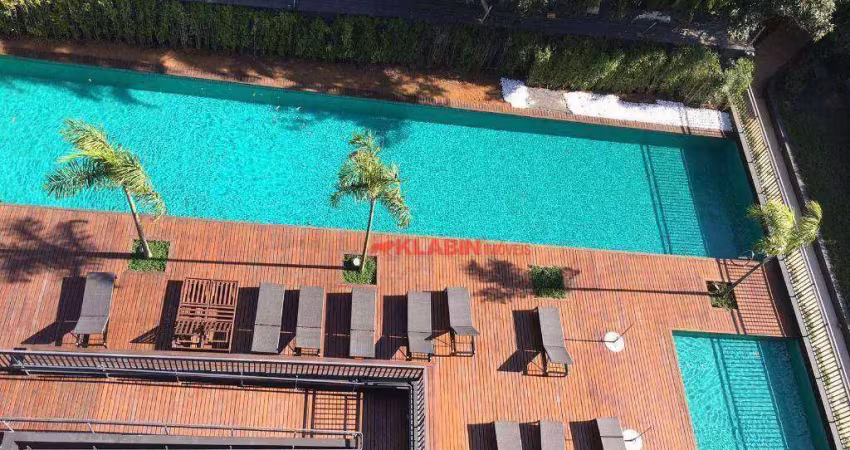 Apartamento com 1 dormitório à venda, 75 m² por r$ 1.500.000,00 - campo belo - são paulo/sp