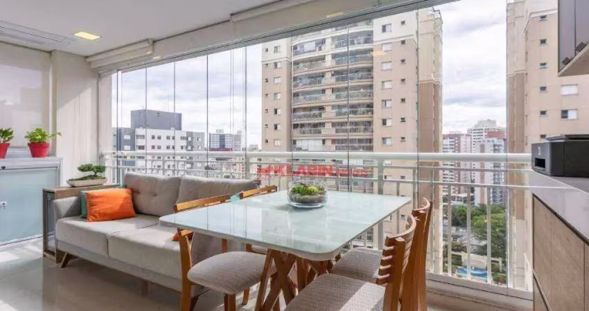 Lindo apartamento de 2 quartos sendo 1 suíte com 2 vagas de garagem - 70m² de área útil - empreendimento com lazer completo à 650m do metrô são judas