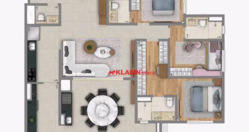 Apartamento com 3 quartos à venda na Aclimação, São Paulo 