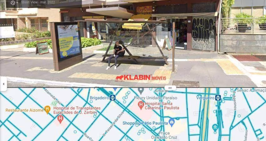 ** Duas Lojas para Venda com Renda à 50m da Av. Paulista - Shopping Paulista - 160m² (As Duas Lojas) - Poucos Minutos do Metrô Brigadeiro **
