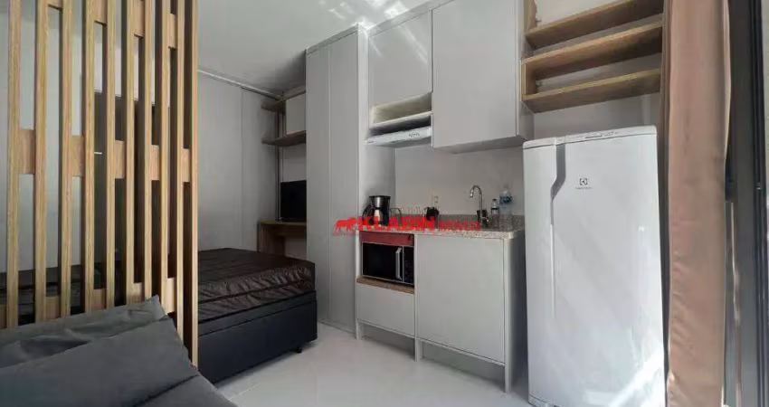 Studio com ambiente de dormitório e pequena sala para locação, 20 m² - paraíso - são paulo/sp