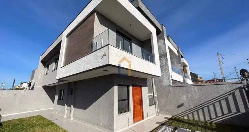 LINDO SOBRADO NOVO 3 QUARTOS NO CAPÃO DA IMBUIA 132 m²