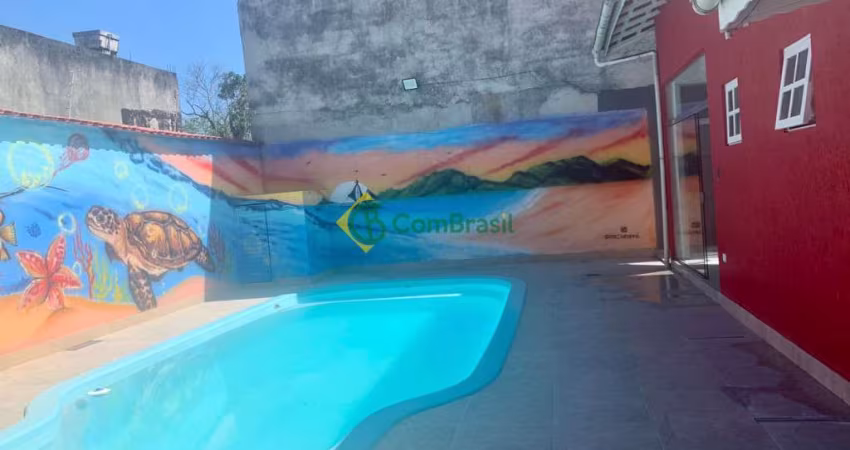 Casa térrea Indaiá com piscina e espaço gourmet