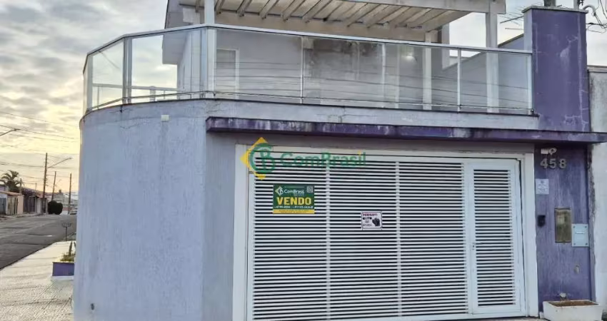 Venda casa sobrado 3 dorm com suíte, espaço gourmet na vila oliveira. mogi das cruzes-sp. estuda permuta