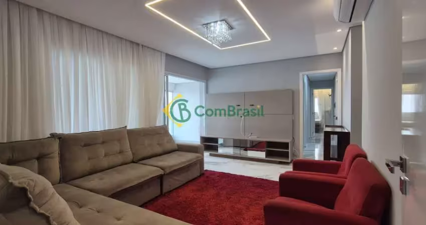 Apartamento mobiliado locação com 3 suítes, lazer completo. helbor passeo mogilar - mogi das cruzes/sp