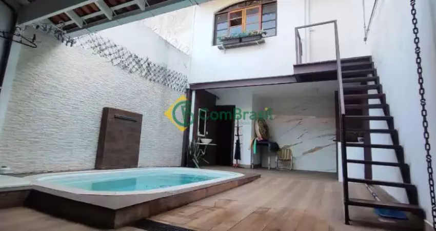Sobrado com 3 dormitórios sendo 1 suíte, chácara das flores, mogi das cruzes