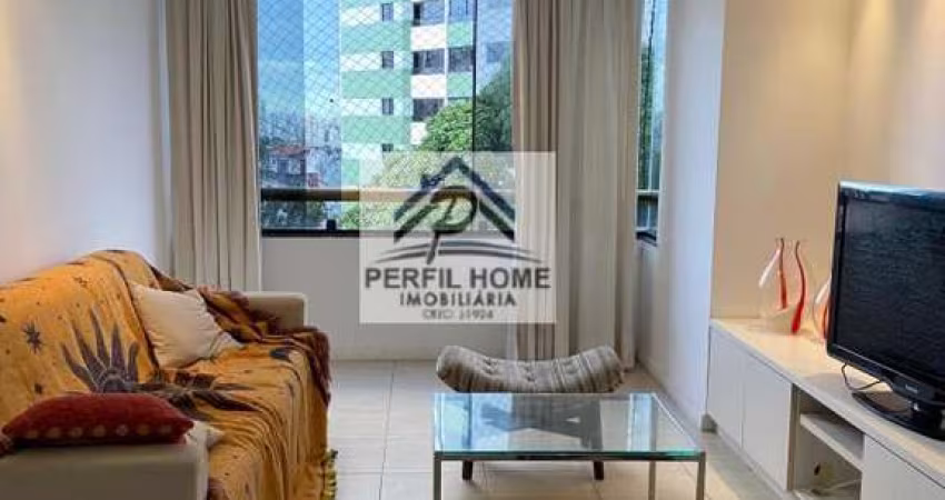 Apartamento Mobiliado para Venda em Salvador, Candeal, 2 dormitórios, 1 suíte, 3 banheiros, 2 vagas