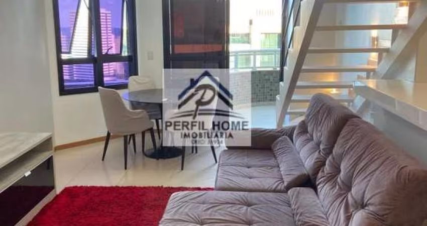 Apartamento Mobiliado para Venda em Salvador, Pituba, 1 dormitório, 1 suíte, 1 banheiro, 2 vagas