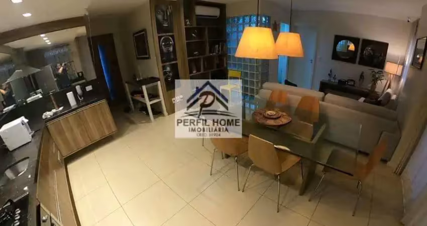 Apartamento mobiliado para venda, caminho das arvores, 2 dormitórios, 2 banheiros, 1 vaga