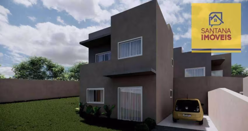 Sobrado com 2 dormitórios à venda, 71 m² por R$ 360.000,00 - Jardim das Acácias - Campo Largo/PR