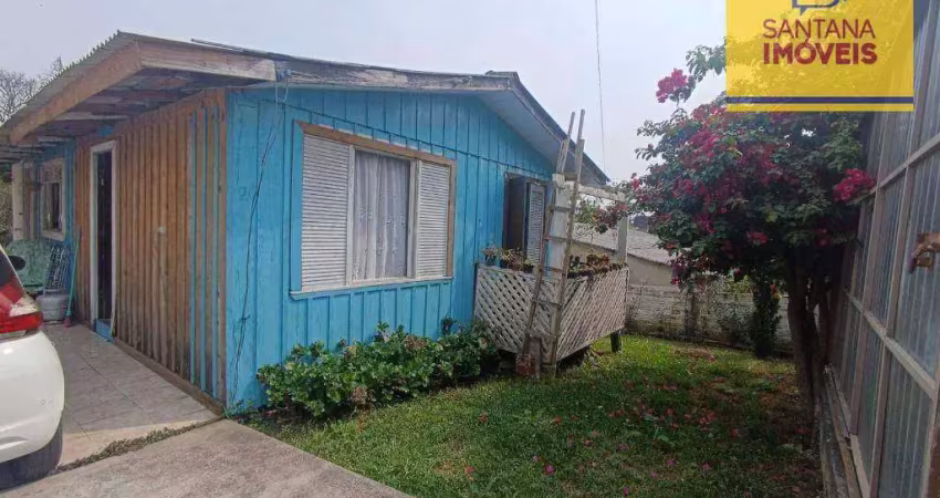Casa com 2 dormitórios à venda, 50 m² por r$ 250.000 - loteamento santa rita - campo largo/pr