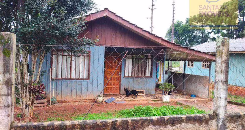 Casa com 2 dormitórios à venda, 80 m² por r$ 150.000 - bateias - campo largo/pr
