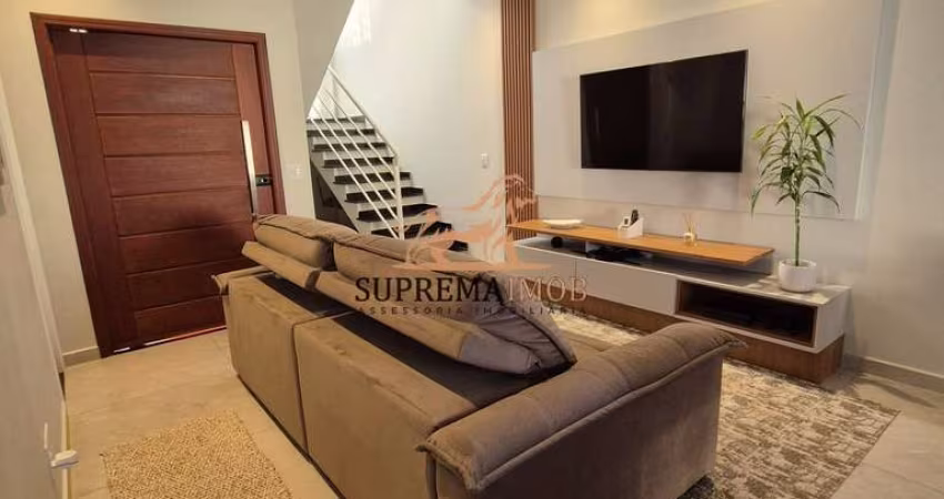 Casa sobrado á venda com 126 m² -Condomínio Villaggio Ipanema I