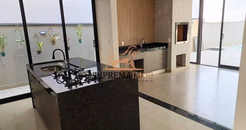 Casa térrea e piscina á venda, Condomínio Reinassensse-Sorocaba