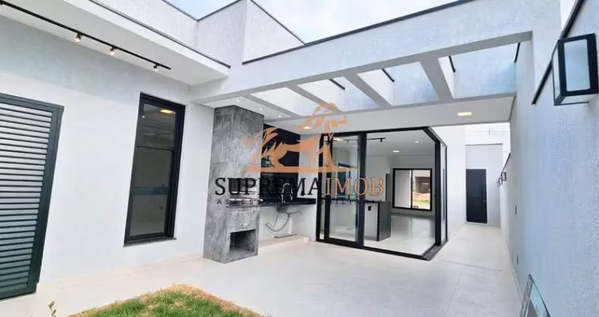 Casa térrea com 3 quartos por r$850.000,00 , condomínio reserva ipanema ii