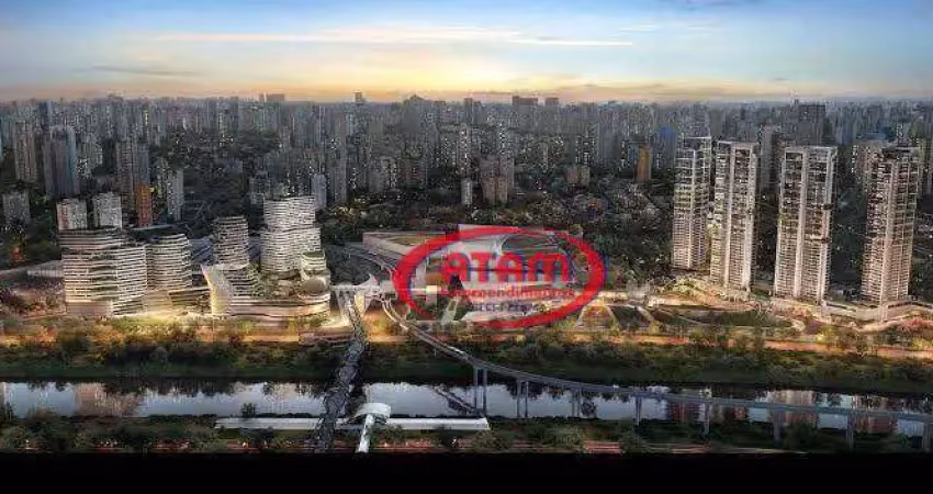 Apartamento com 4 quartos à venda na Avenida Marginal do Rio Pinheiros, Cidade Jardim, São Paulo