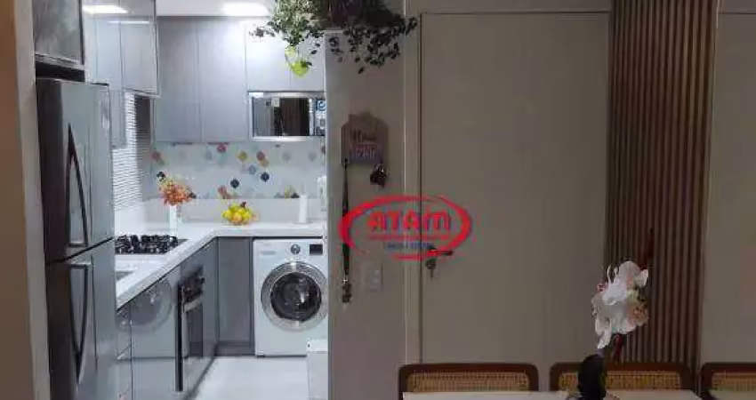 Apto decoração lindíssima 2 doms/sem vaga/40m2/horto vila santos