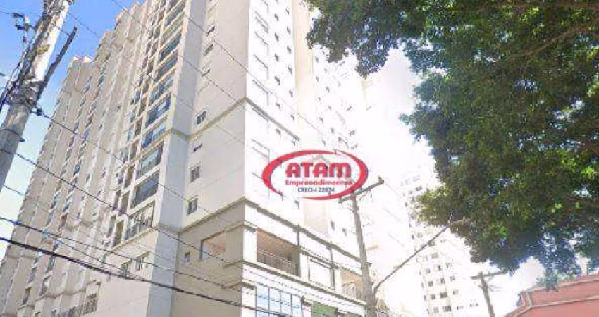 Apto em prédio novo no brás-3 dor. 1st - 1 vg e 68m² au