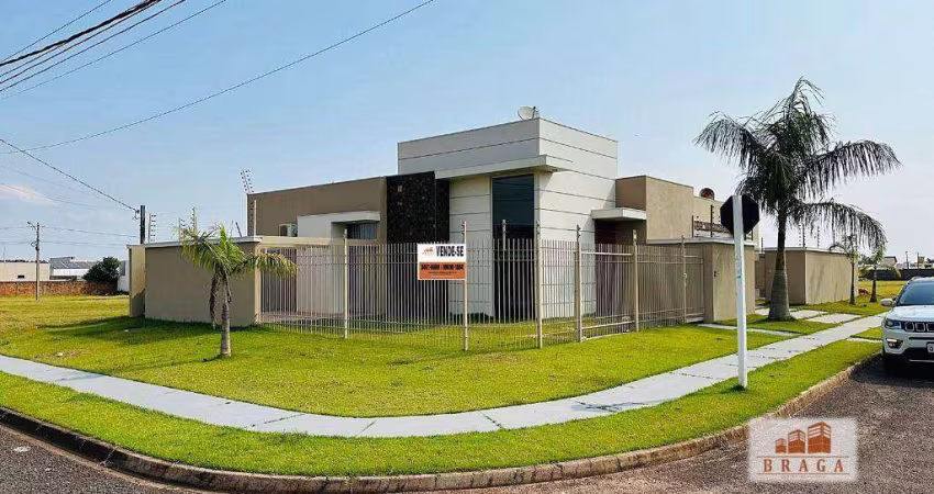 Casa com 4 dormitórios à venda, 229 m² por R$ 850.000,00 - Green Ville - Navirai/MS