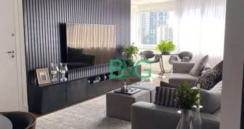 Apartamento com 2 dormitórios, 116 m² - venda por R$ 1.500.000,00 ou aluguel por R$ 10.987,00/mês - Brooklin Paulista - São Paulo/SP