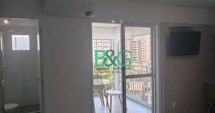 Apartamento com 1 dormitório para alugar, 31 m² por r$ 3.901,00/mês - vila mariana - são paulo/sp