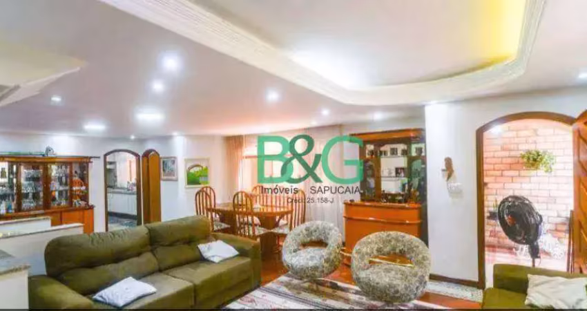 Sobrado com 5 dormitórios à venda, 347 m² por r$ 1.349.000,00 - alto da mooca - são paulo/sp