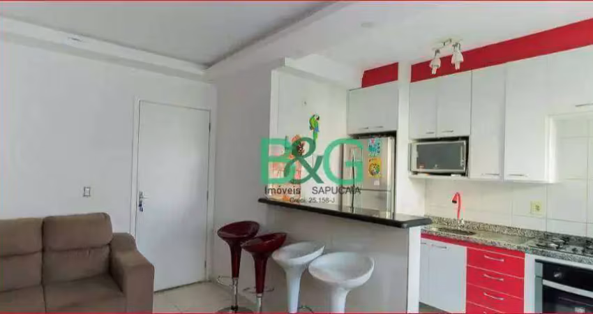 Apartamento com 2 dormitórios à venda, 50 m² por r$ 223.200,00 - jardim são francisco (zona leste) - são paulo/sp