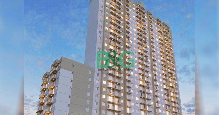 Apartamento com 1 dormitório à venda, 30 m² por R$ 252.586,50 - Jardim Itacolomi - São Paulo/SP