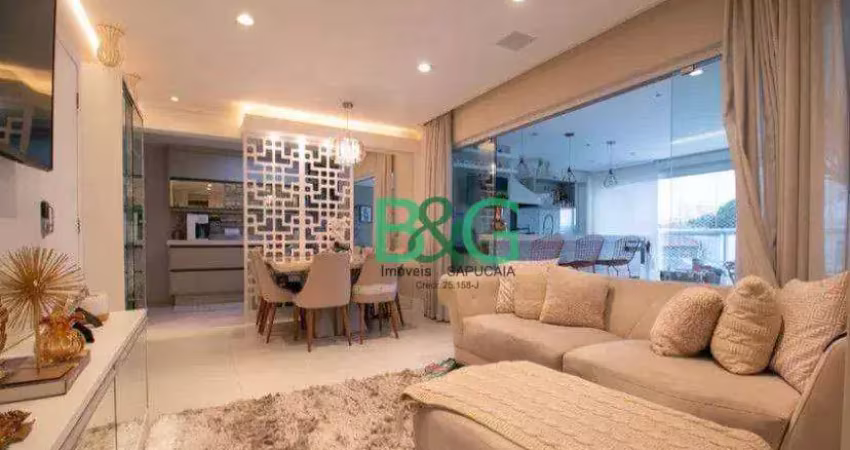 Apartamento com 3 dormitórios à venda, 118 m² por r$ 1.700.000,00 - alto da mooca - são paulo/sp