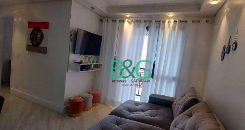 Apartamento com 3 dormitórios à venda, 60 m² por R$ 530.000,00 - Vila Carrão - São Paulo/SP