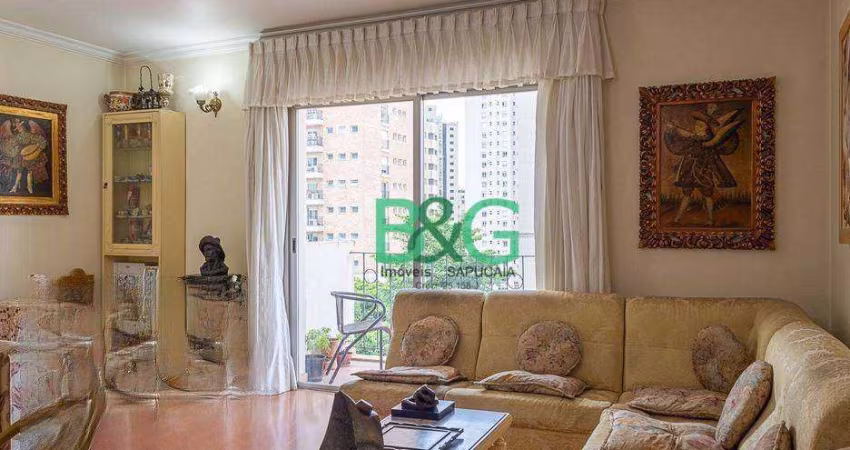 Apartamento com 3 dormitórios à venda, 160 m² por R$ 1.327.000,00 - Moema Pássaros - São Paulo/SP