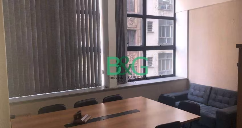 Sala para alugar, 69 m² por R$ 1.786,00/mês - República - São Paulo/SP